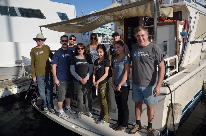 Ocean Defenders Alliance Dive & Boat Crew before departing on debris removal expedition.